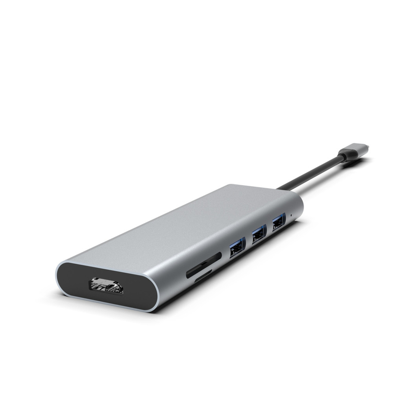 Высокоскоростной адаптер USB-C Hub с USB 3.0 HDMI PD зарядкой