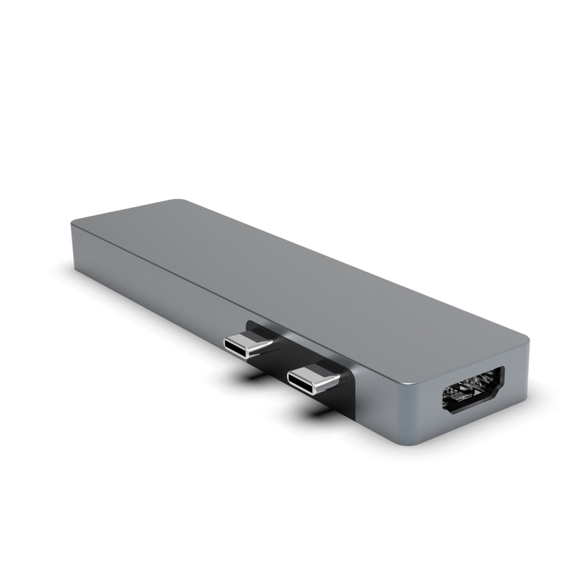 USB-C Hub 7-в-2 совместим с Thunderbolt 3 USB C порт 4K HDMI для Macbook MacBook Pro