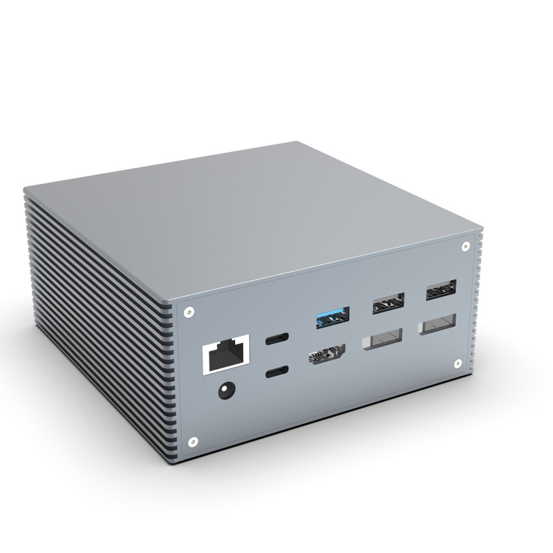 16 в 1 Thunderbolt 4 Станция стыковки 3 Мониторы Mac USB 3.0 Универсальный ноутбук DP USB C с постоянным питанием