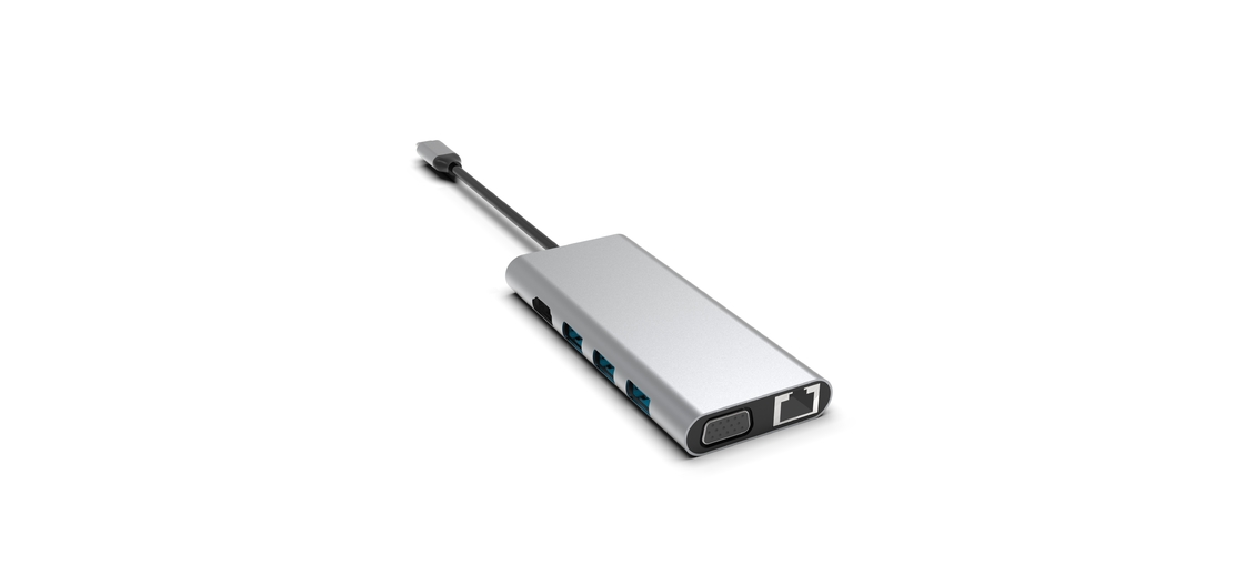 Macbook Usb A адаптер для Macbook Air 5 в 1 многопортов 4K USB Type C Slim 3.0