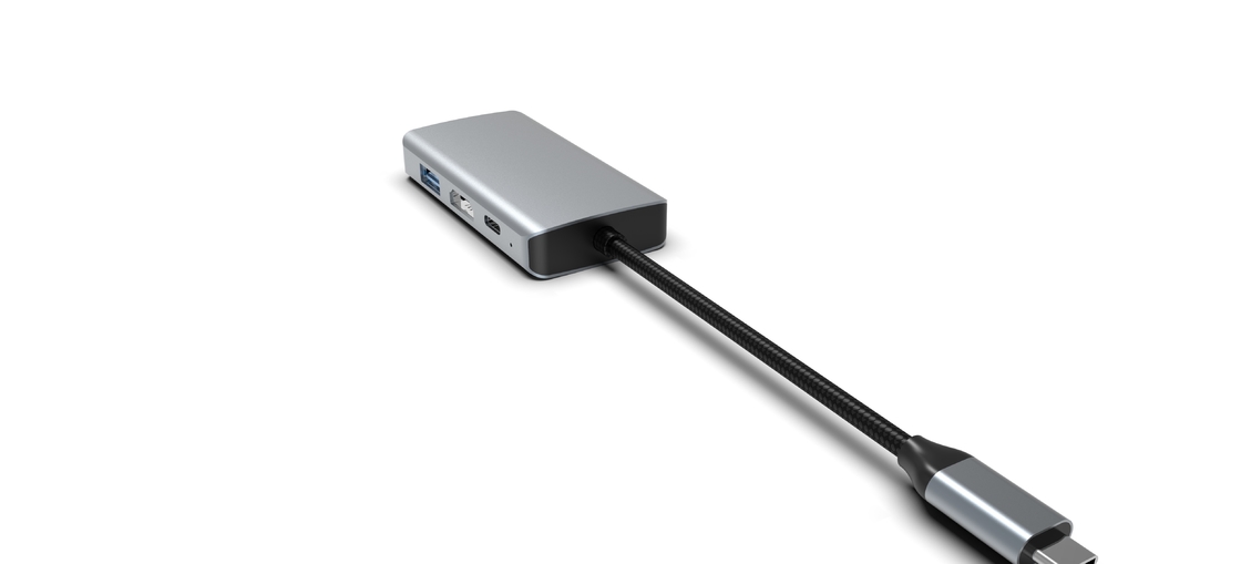 Все в одном жестком диске 4 в 1 USB C 4 в 1 Multiport Adapter Hub Expansion Laptop Docking Station Type C к HDMI USB 3.0 PD