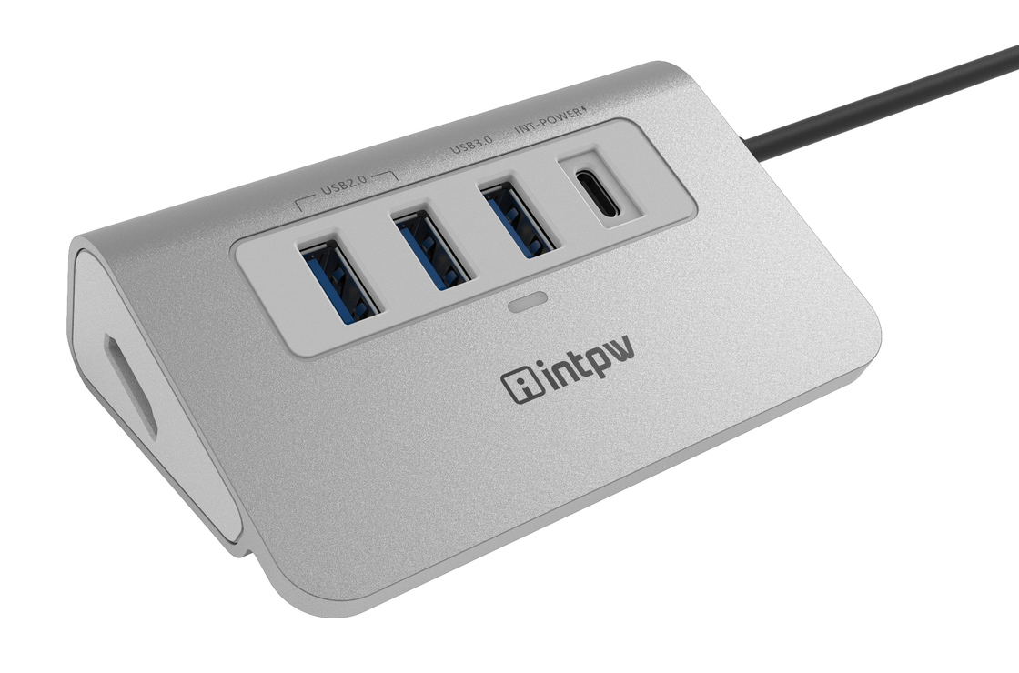 3.0 USB-C к USB-A адаптер 4 порта тип C HUB расширитель разделитель OTG адаптер док-станция ноутбук ПК
