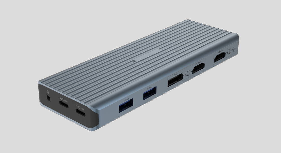 11-в-1 многофункциональная USB-C док-станция USB 3.0 Type C игровой аудиоредактор RJ45 HDMI