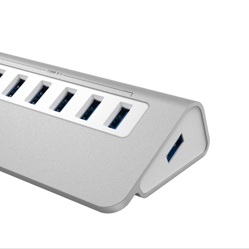 Hdmi Type C To Usb 3.0 Hub 11 портов USB A Hub Многократный порт для ноутбуков для игр под управлением Windows