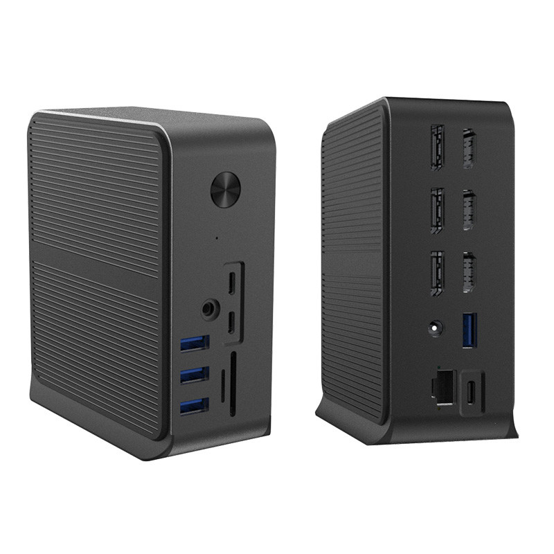 12 в 1 USB C HUB Докинговая станция с несколькими портами USB C USB Type C 4K RJ45 VGA USB Hubs Adapter