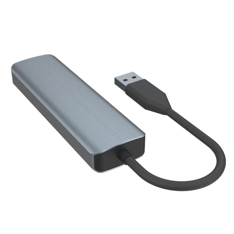 Все в одном USB A Hub Многочисленный USB 3.0 Hub Бесплатная передача данных 5 Гбит / с Поддержка питания Mac
