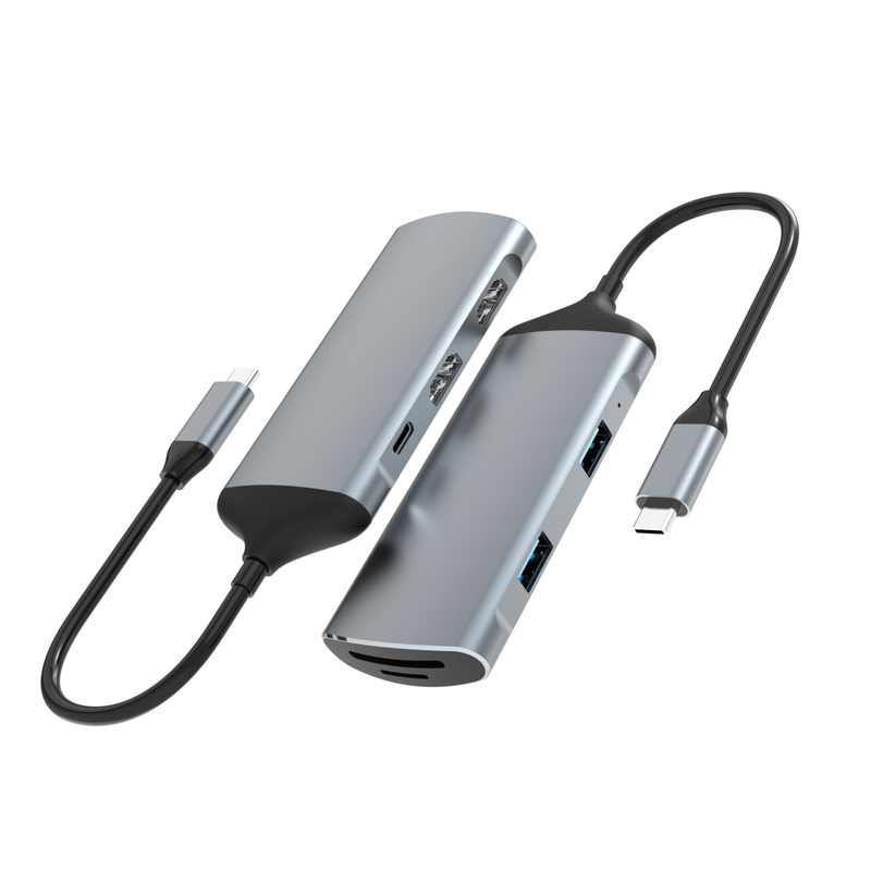 Карточный считыватель USB 3.0 высокая скорость к SD Micro SD карты адаптер Карточный считыватель памяти iPhone 15