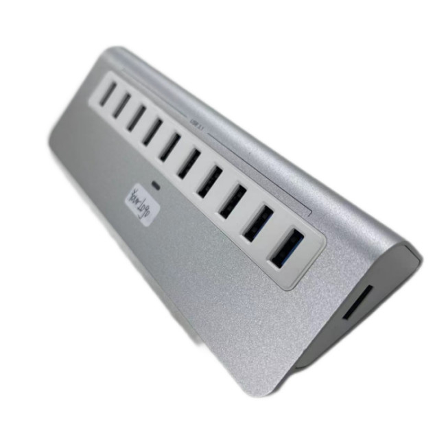 10 портов USB A на USB C адаптер для зарядки смартфонов и планшетов