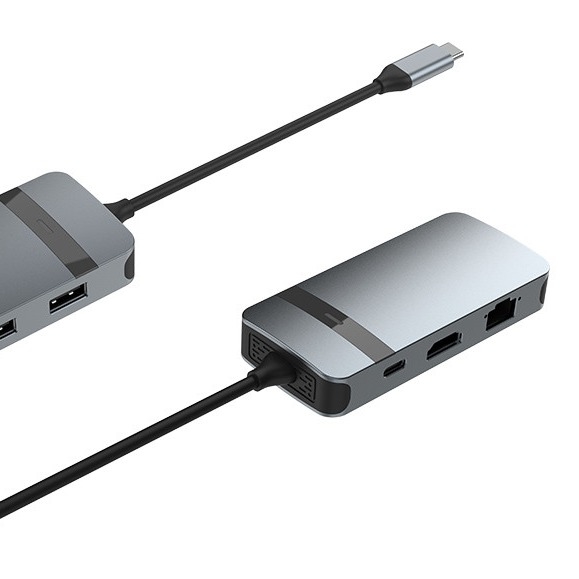 4 в 1 HDMI USB UP USB C адаптер для ноутбука с улучшенной аудио подключением