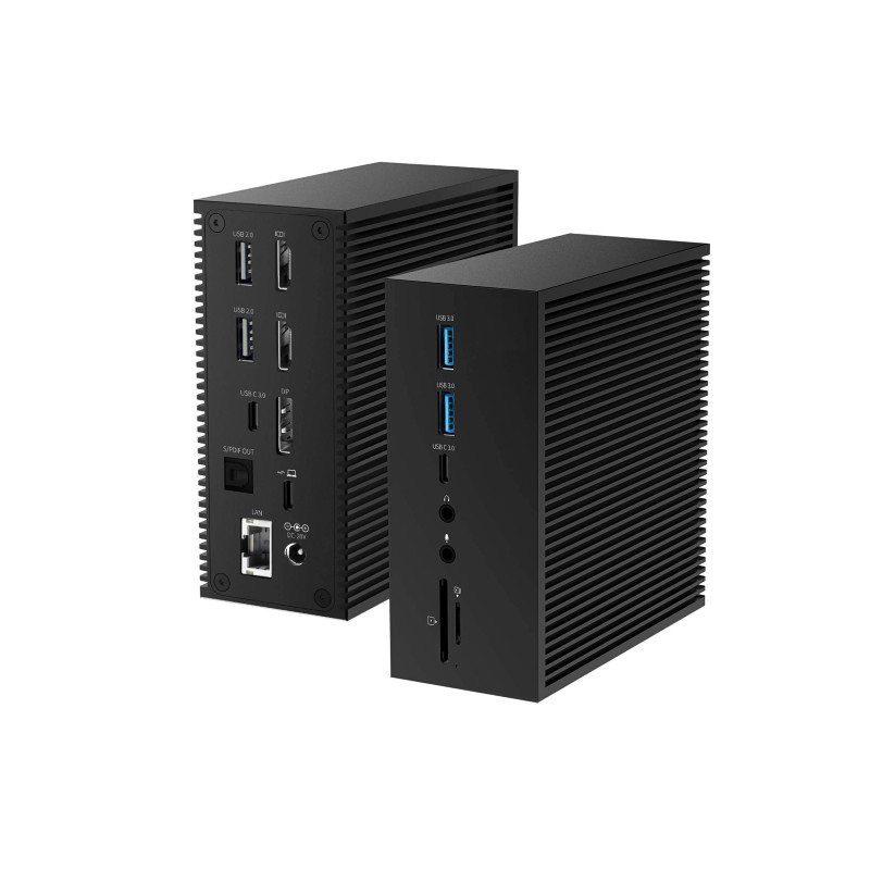 Станция стыковки DisplayLink для Macbook Pro Двойные мониторы M1/M2 Windows 15 В 1 USB C 3.0 Ноутбук