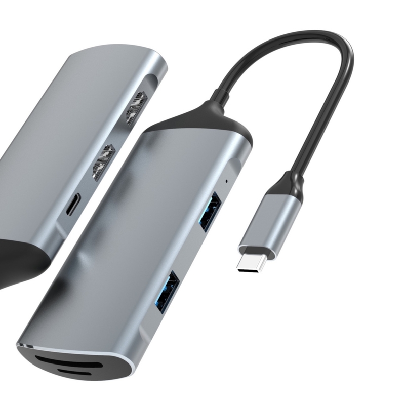 USB-C адаптер SD-карта TF-карта слоты USB 3.0/2.0 тип C адаптер для передачи данных