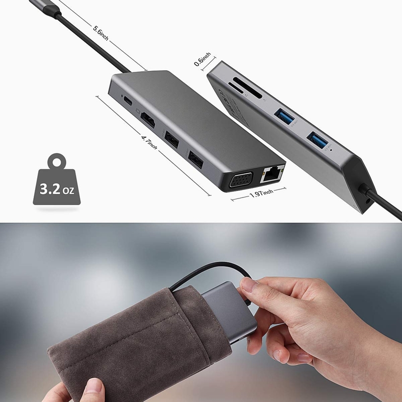 USB-C адаптер SD-карта TF-карта слоты USB 3.0/2.0 тип C адаптер для передачи данных