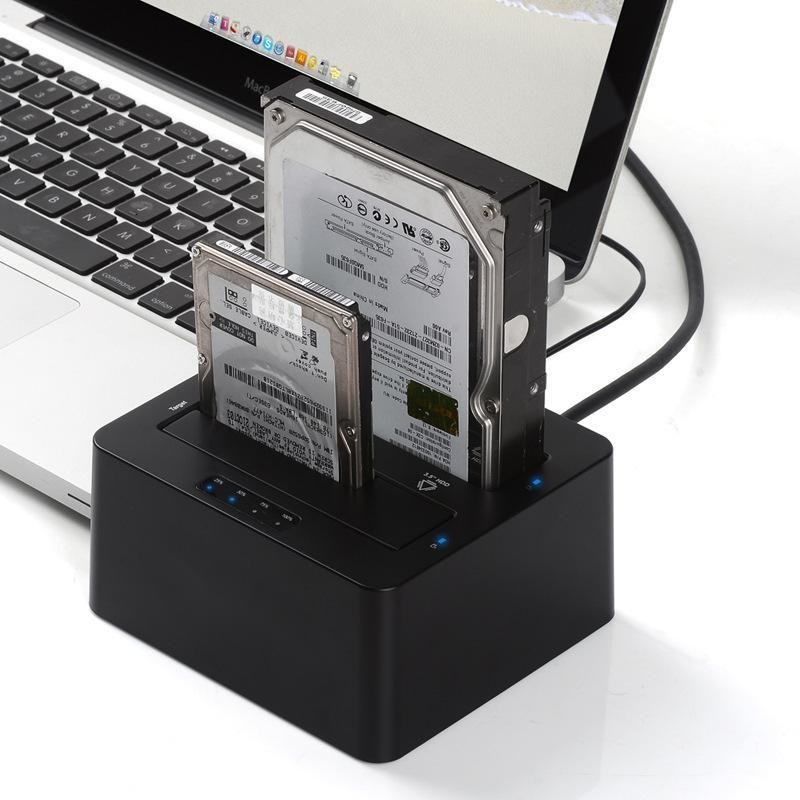 6Gbps SATA I/II/III Внешний дубликатор жесткого диска HDD и клонировщик с автономными режимами клонирования всего диска