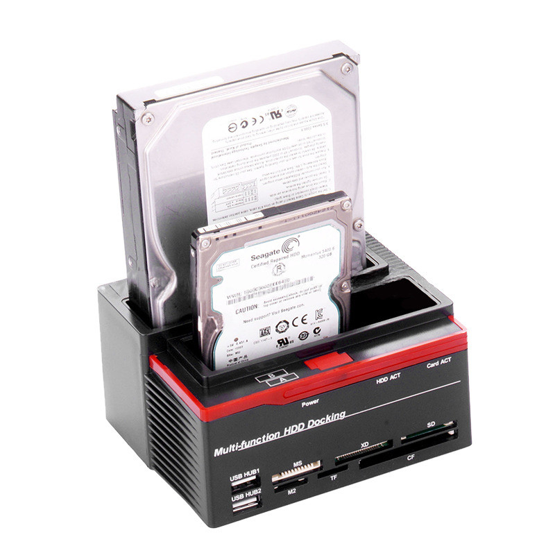 Hdd Ssd Докинг-станция для нескольких дисков SATA 3.5 с автономным клоном