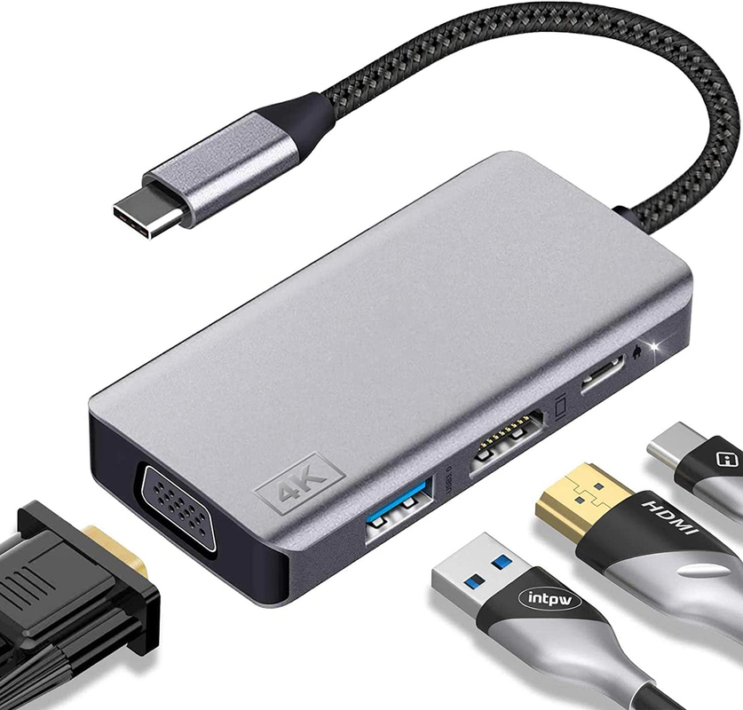 14 в 1 USB C Хаб адаптер для Macbook Pro Air Ноутбук USB C док-станция двойной монитор