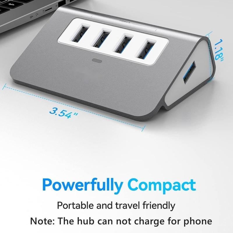 10 портов USB C Hub портативный USB C Hub тип C до 4 портов USB A для ПК планшет