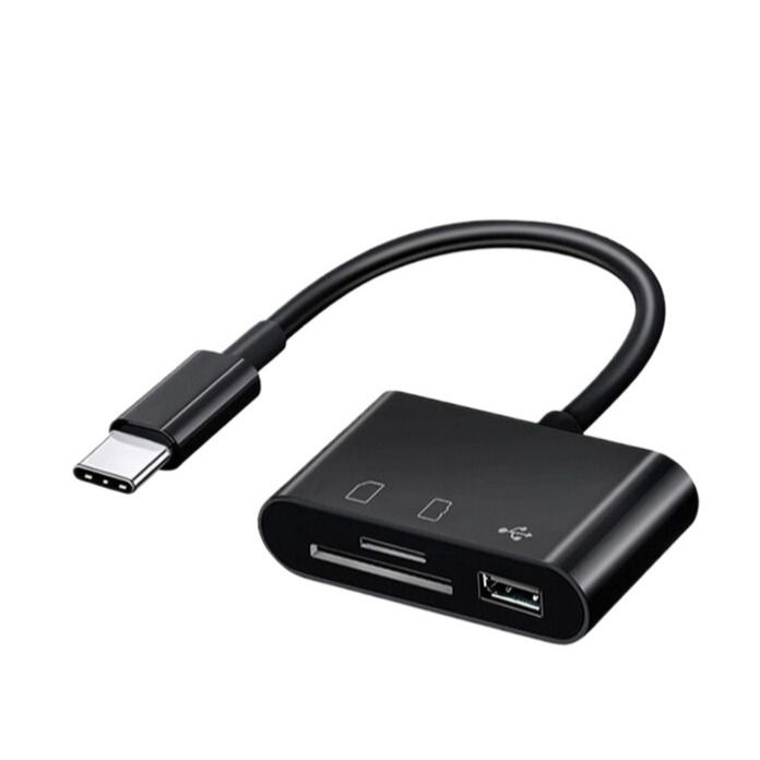 Macbook USB C SD Card Reader SD Card Adapter Memory Card Reader с SD MicroSD USB 3 порт для iPhone