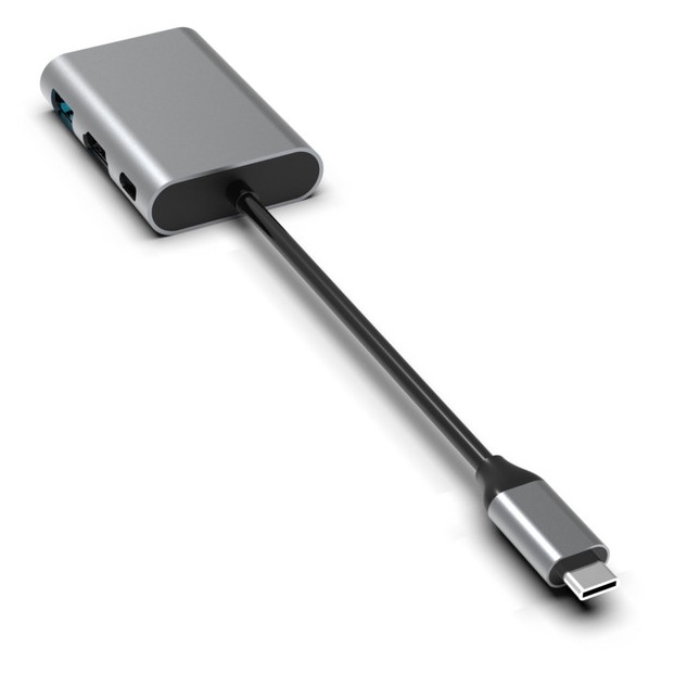 4 в 1 USB А порт Хаб адаптер 4 портов док-станции Хаб для ноутбука планшет