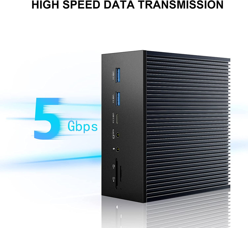 17 В 1 100w USB C Докинговая станция PD Быстрое зарядное устройство / PC Host / USB 2.0/3.0 Hub / HDMI 4K60HZ / PD 4K/60HZ
