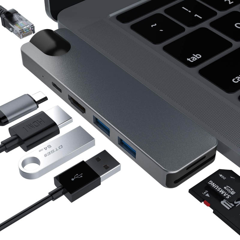 Vga Hub Hdmi Usb C Докинг-станция Usb C Multi Hub Splitter Concentrator Портативный компьютерный докинг-станция
