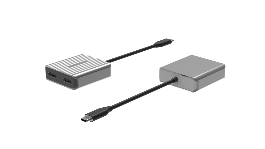 Высокоскоростной HDMI на USB Адаптер USB 2 HDMI 8K 4K Двойной зеркальный портативный