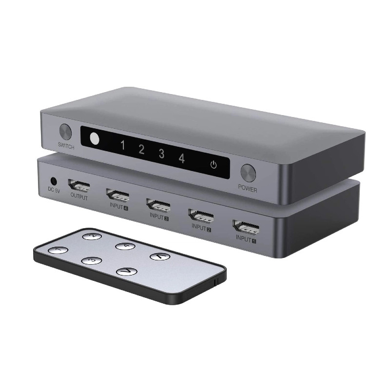 4K Ultra Hd Hdmi Switch 4Kx2K 4 Порт 4Порт Видео Сплитер 1x4 4K30Hz HDMI V1.4 Сплитер 1 В 4 Выход 4K 3D 1080P