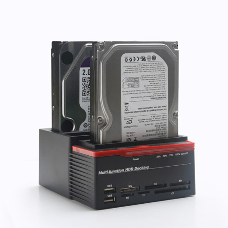 NVMe M.2 дубликатор Dual-Bay Offline Clone USB C к стыковочной станции NVME для твердых дисков M2 SSD M Key