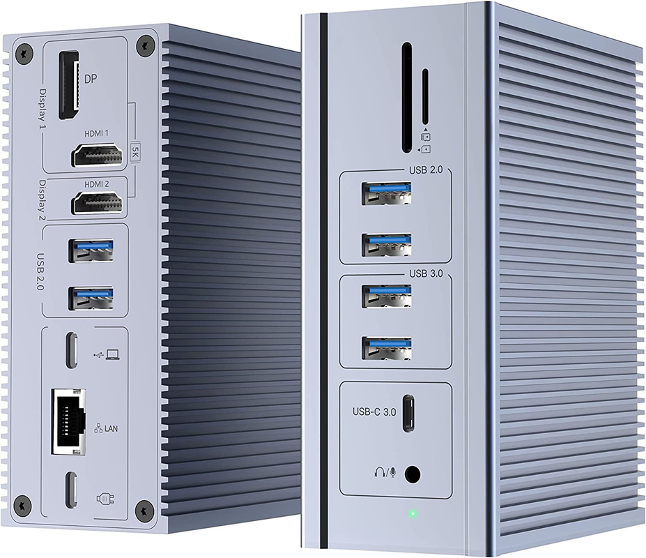 Компактный дизайн USB-C многопортовый стыковка - конечное решение для пользователей Chrome OS