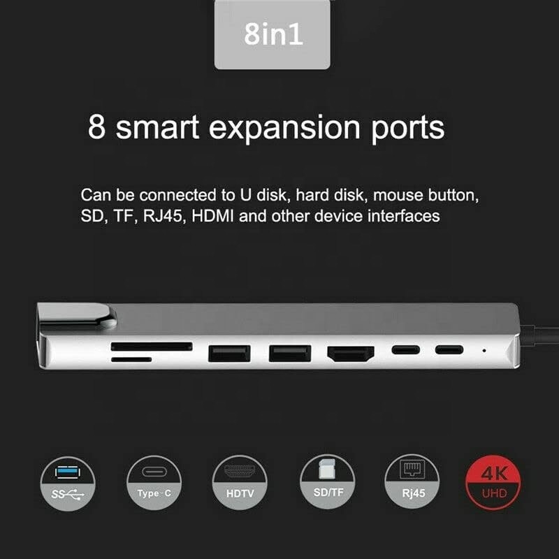 Многофункциональный адаптер USB типа C для многозадачности и передачи данных