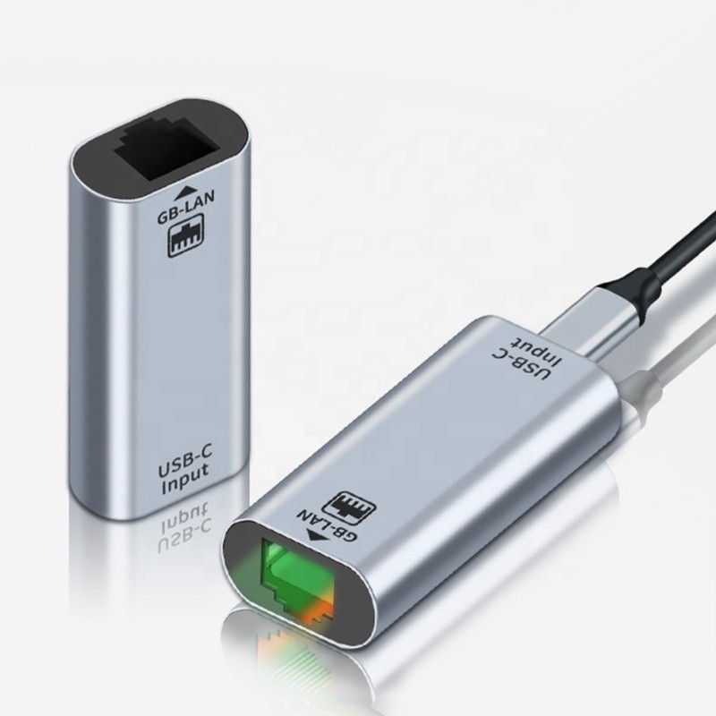 USB C женский на Ethernet порт адаптер 10/100/1000 Мбит / с Скорость для быстрого сетевого соединения