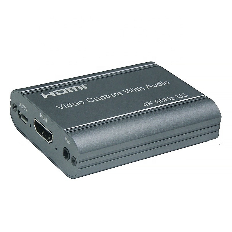 Профессиональная 4K 60Hz HDMI на USB3.0 видеокарта с аудиовыходом и USB 3.0