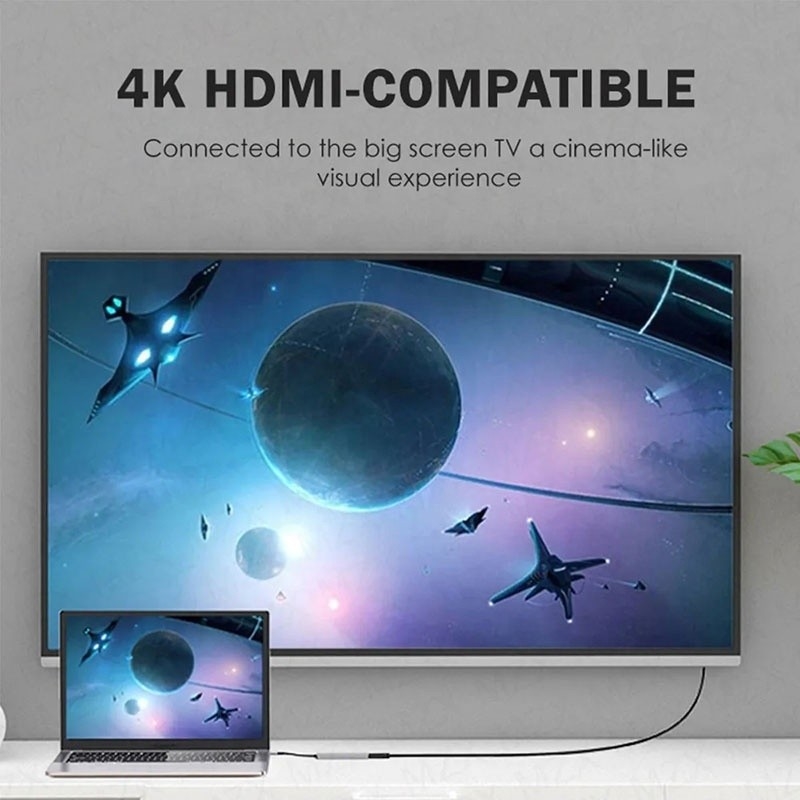 6-в-1 многопортовая лаптопная стыковочная станция с 4K HD HDMI HDTV USB 3.0 SD TF Card Reader
