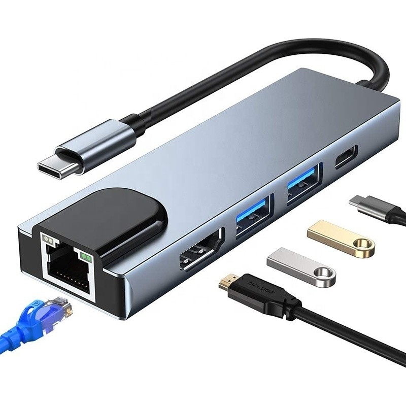 USB C адаптер 13 в 1 4K HDMI Hub Type C в HDMI 4K USB 3.0 2.0 PD зарядный преобразователь