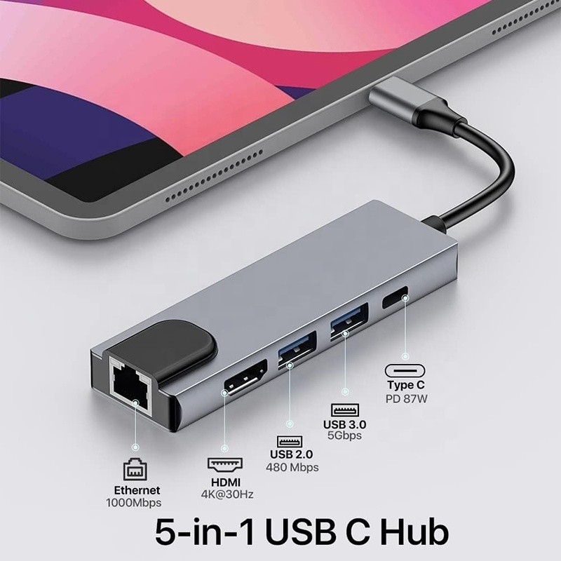 USB C адаптер 13 в 1 4K HDMI Hub Type C в HDMI 4K USB 3.0 2.0 PD зарядный преобразователь