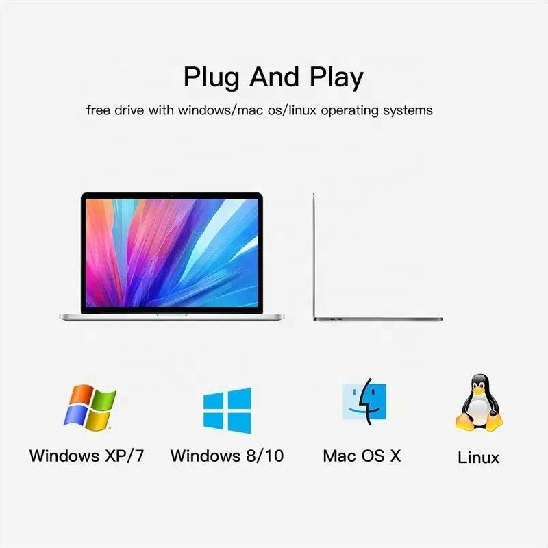 Интерфейс типа C 4 в 1 14 портов Hub Type-C OTG к USB 3.0 2.0 адаптер Алюминиевый сплав