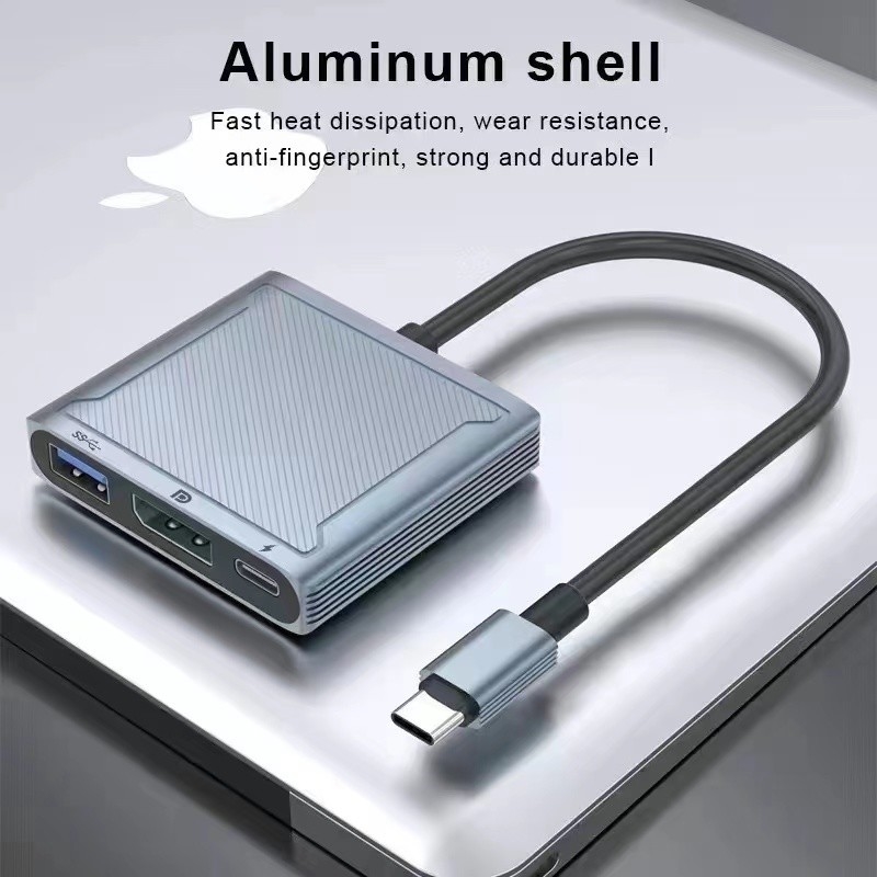 USB C Hub с HDMI и дисплейным портом, 13 в 1 USB C к дисплейному порту Hub с 100 Вт PD