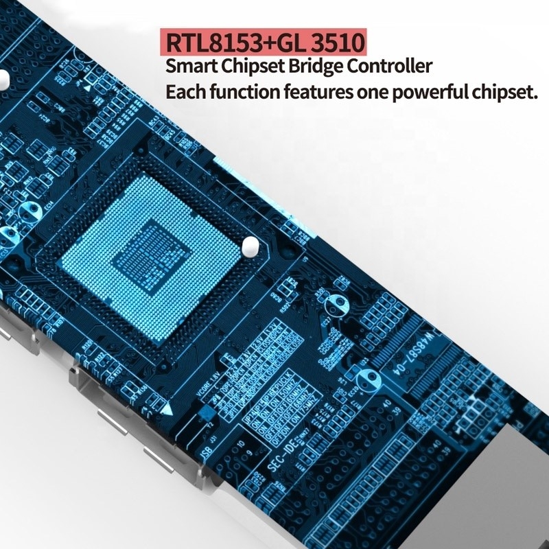USB 3.1 Тип C до 9 портов USB3.0 Хаб с гигабитным Ethernet RJ45 Lan Port Adapter Серый