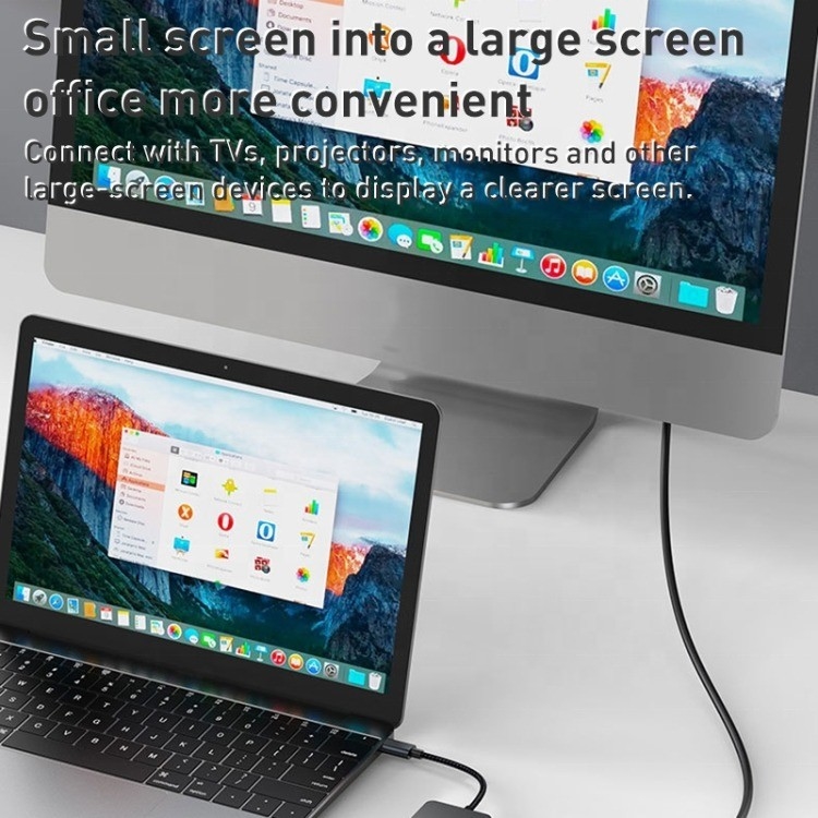 8-в-1-многопортовый адаптер USB-C Хаб с HDMI 3 USB3.0 RJ45 и PD выход 5-8 портов