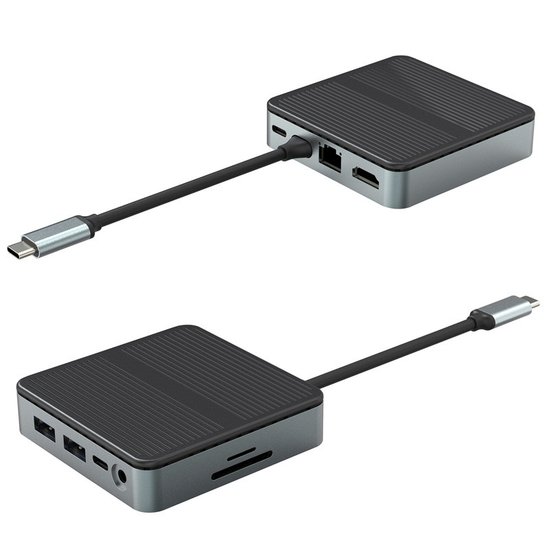 9 в 1 быстрая передача данных USB 3.0 порт Хаб тип C порт к адаптеру HDMI