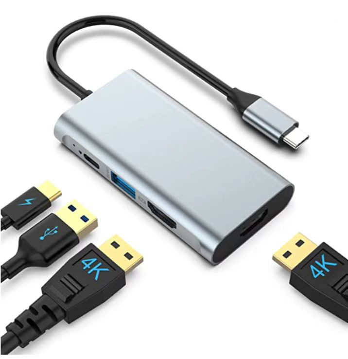 USB 3.0 до 6 портов USB Hub и 1000Mbps Ethernet адаптер для совместимости мужского и женского пола