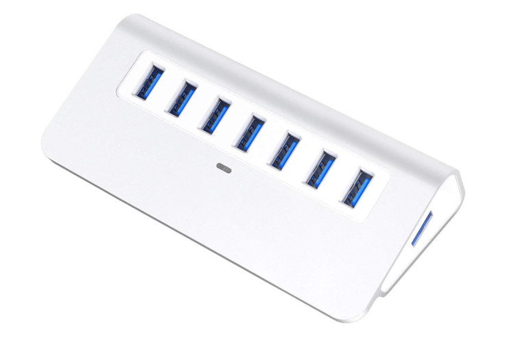 Интерфейс типа C 4 в 1 14 портов Hub Type-C OTG к USB 3.0 2.0 адаптер Алюминиевый сплав