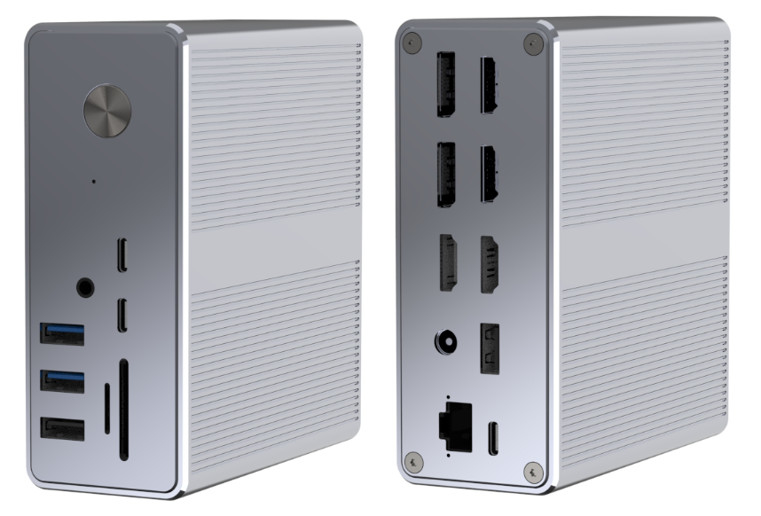 OEM/ODM Logo Thunderbolt Connection Hub для поддержки дисплеев 4K и последующих