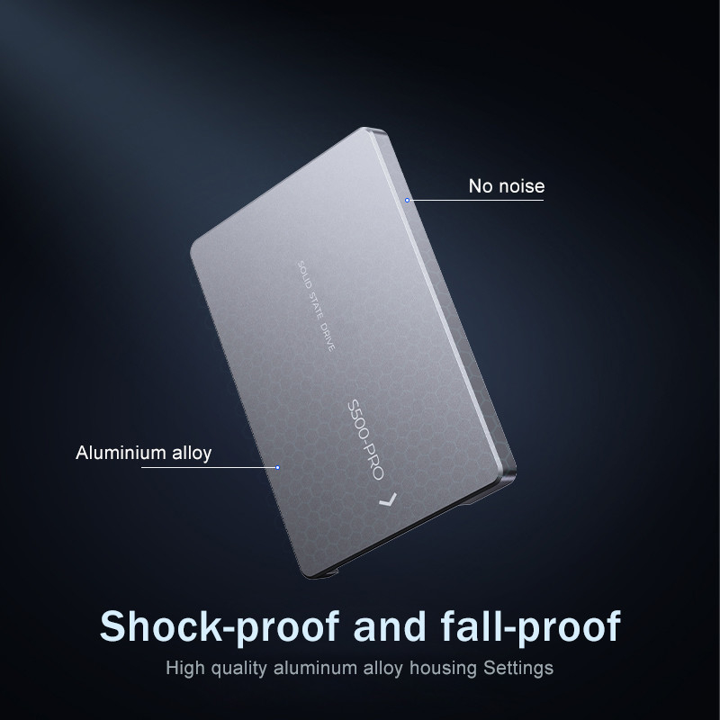 Устойчивость к ударам до 4 ТБ SSD 350G при 0,5 мс 0°C до 55°C Устойчивость к ударам