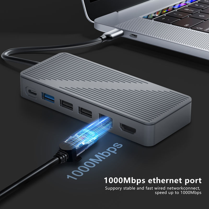 USB-C Docking Station USB 3.0 1G Ethernet 4K HDMI для устройств USB C Совместимость