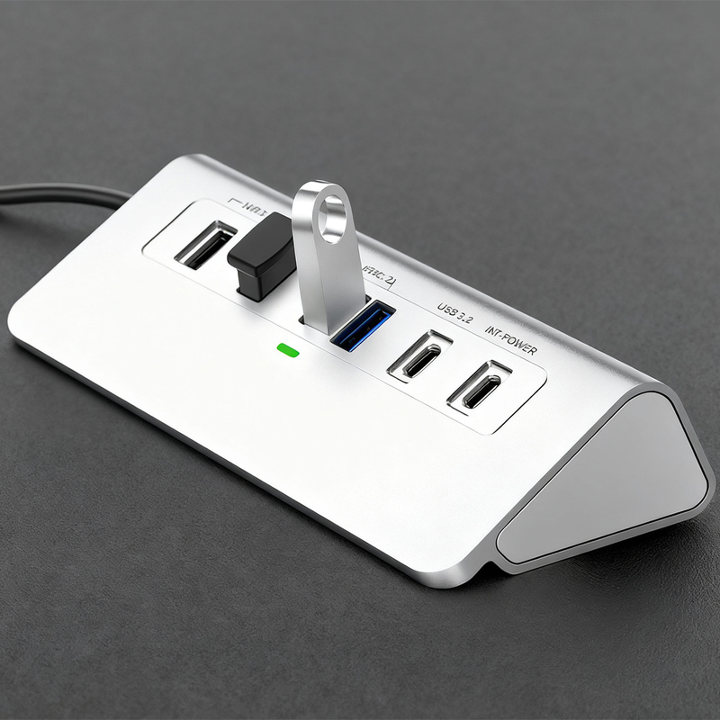 USB-C хаб с разрешением 4K HDMI для вывода изображения высокого разрешения и потоковой передачи видео