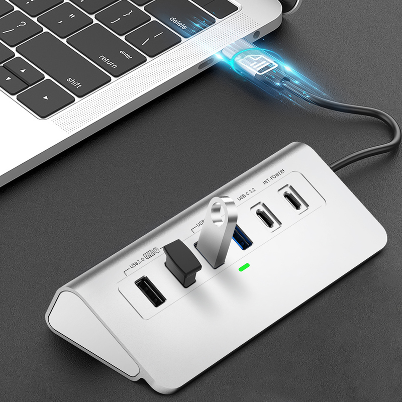 USB-C хаб с разрешением 4K HDMI для вывода изображения высокого разрешения и потоковой передачи видео