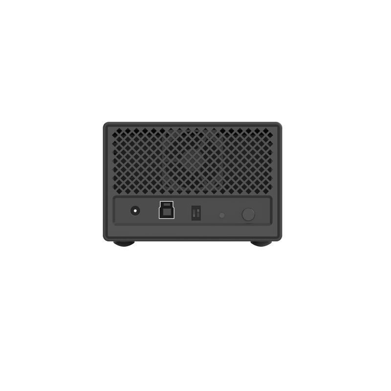 4 Bay Aircraft-grade Aluminum Alloy RAID HDD Enclosure с аппаратным RAID 6 режимами и двойным 10Gbps Type-C DAS Storage Array